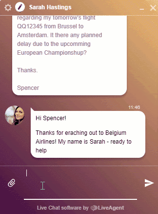 Live Chat -ohjelmisto LiveAgentilta