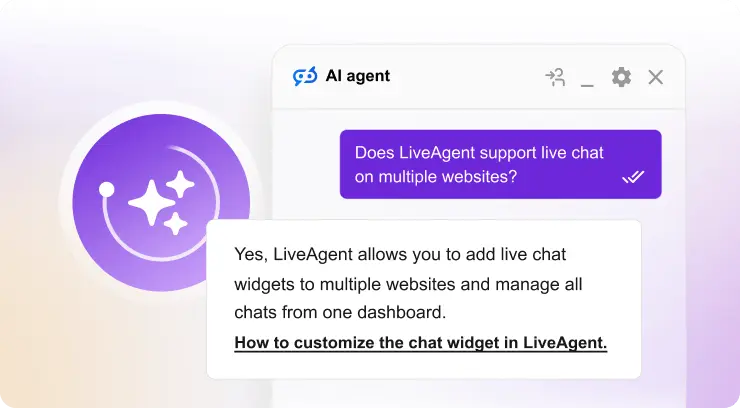 LiveAgent AI-agentit
