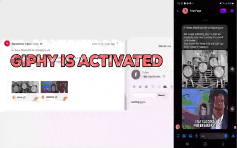 GIF-esimerkki LiveAgentille