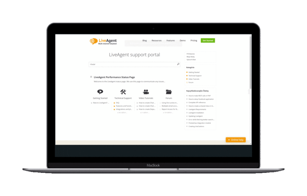 WYSIWYG-editori LiveAgentissa