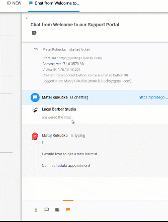 Reaaliaikainen kirjoituksen näkymä -ominaisuus
