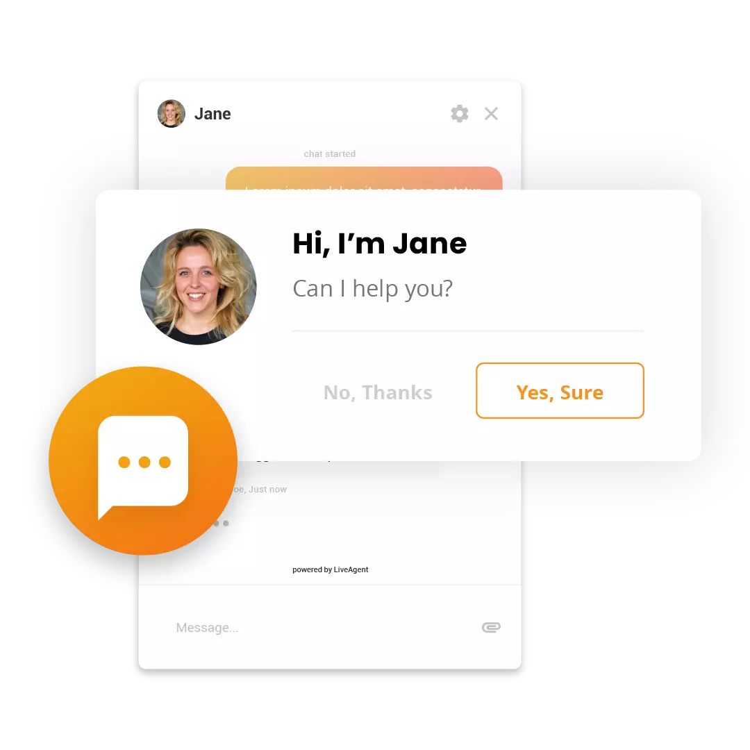 LiveAgent ennakoiva chat-kutsu