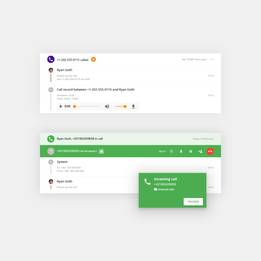 saapuva puhelu-LiveAgent