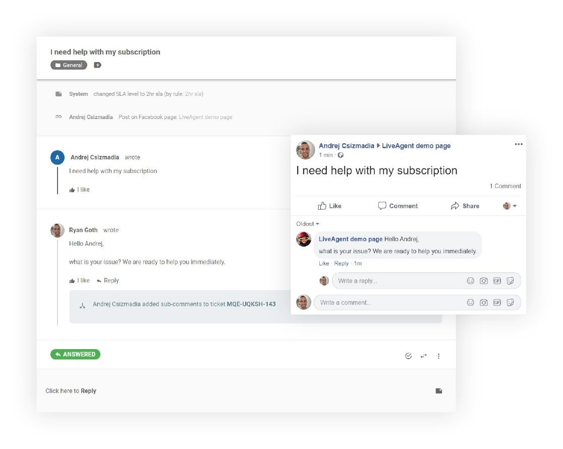 Sosiaalisen median asiakaspalvelu Facebookissa