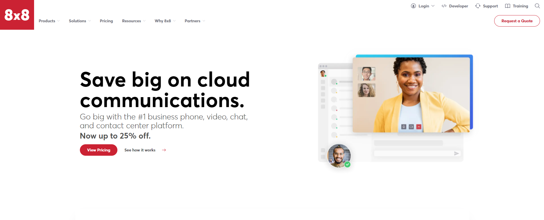 8x8 X series VoIP provider