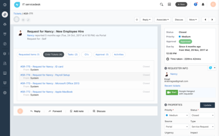 Freshservice tiketöintijärjestelmäohjelmisto