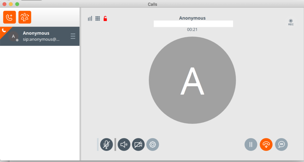 Linphone-puhelinsovellusten sovellus viestintä