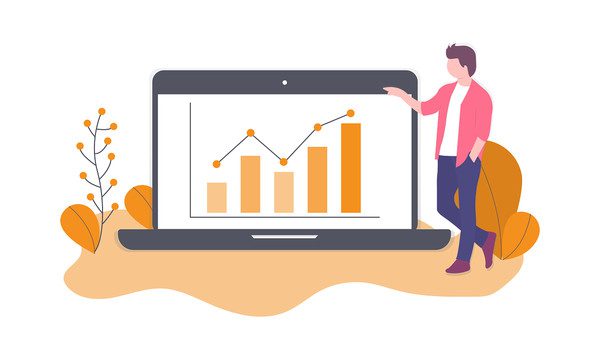 Asiakaskosketuspisteiden raportin kuvitus