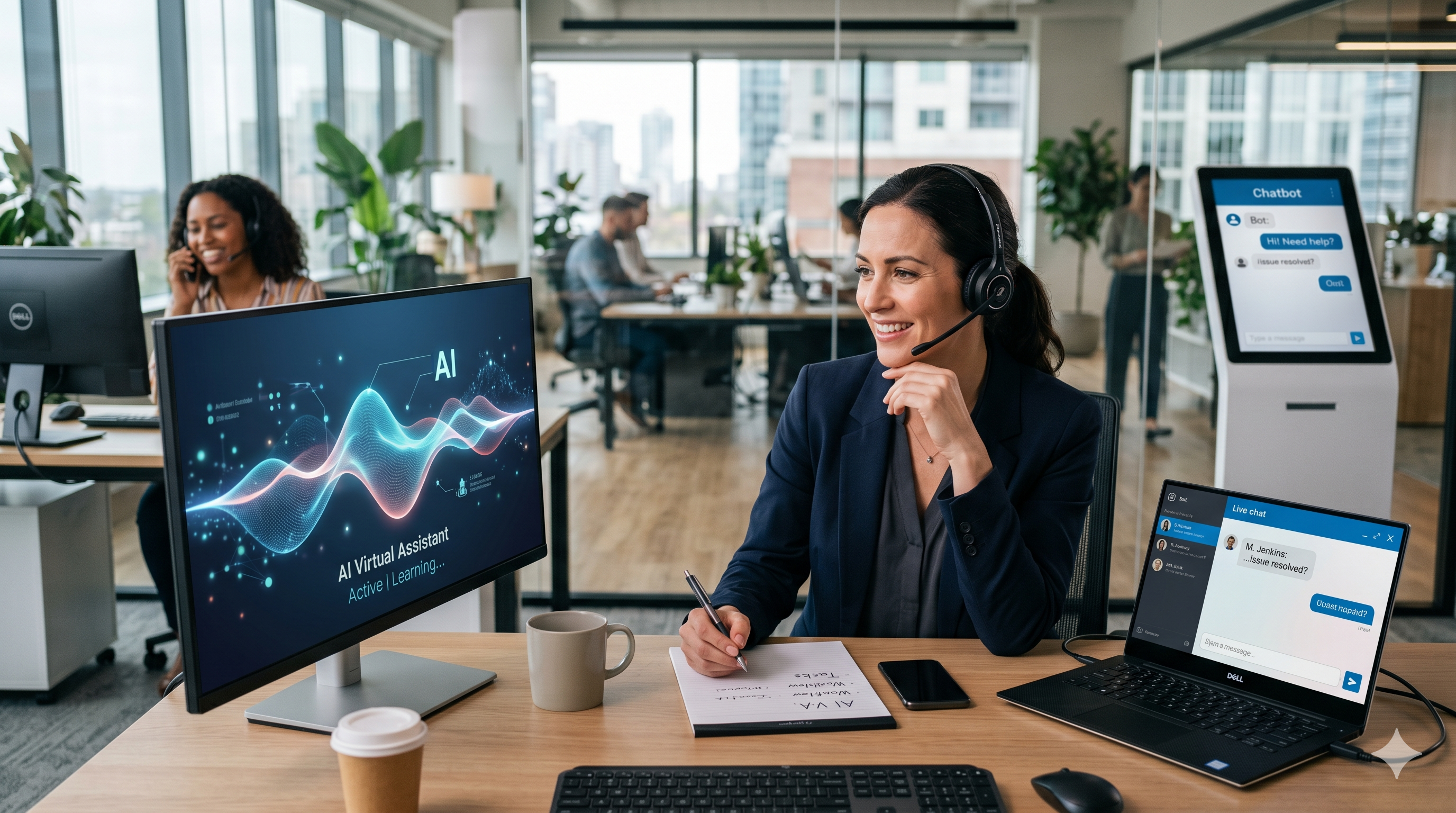 AI-virtuaaliassistentti vs. chatbot vs. live-agentti: Kumpaa tiimisi todella tarvitsee?