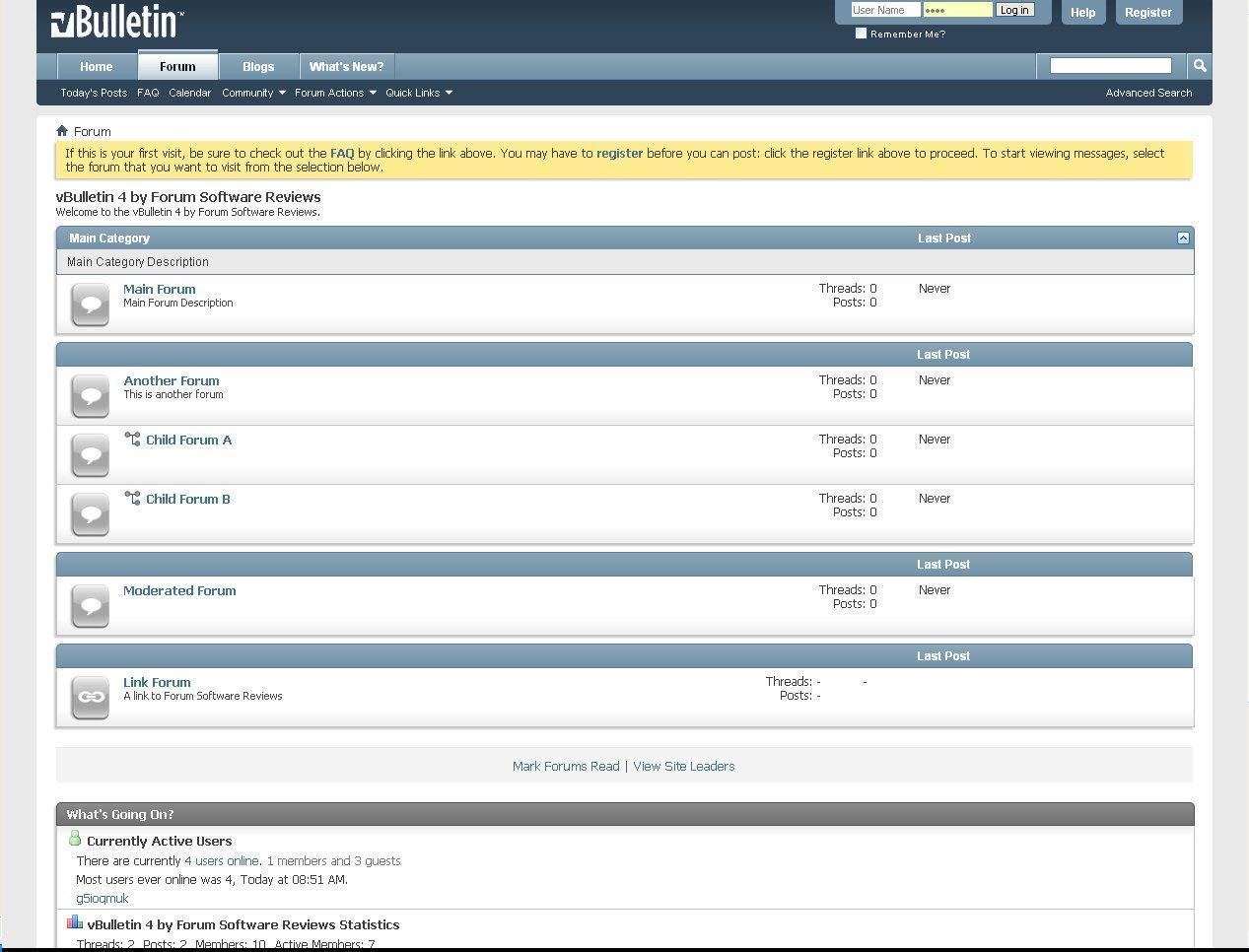 vBulletin-foorumiohjelmisto