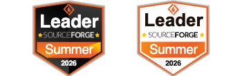 LiveAgentin SourceForge Summer 2026 Leader -merkki