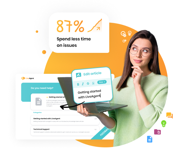 Säästä aikaa LiveAgentin avulla