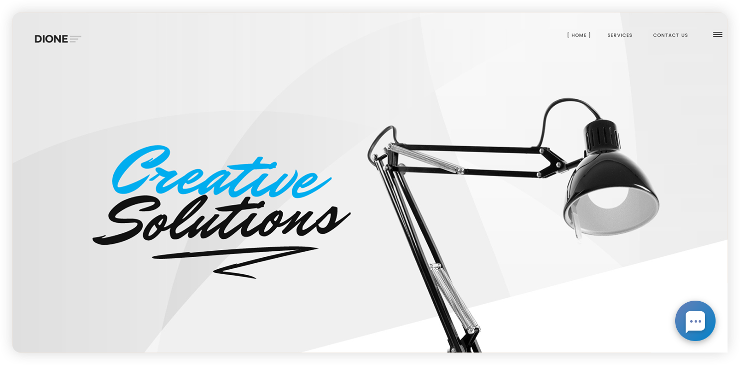 Esimerkki yrityksen live chat -painikkeesta