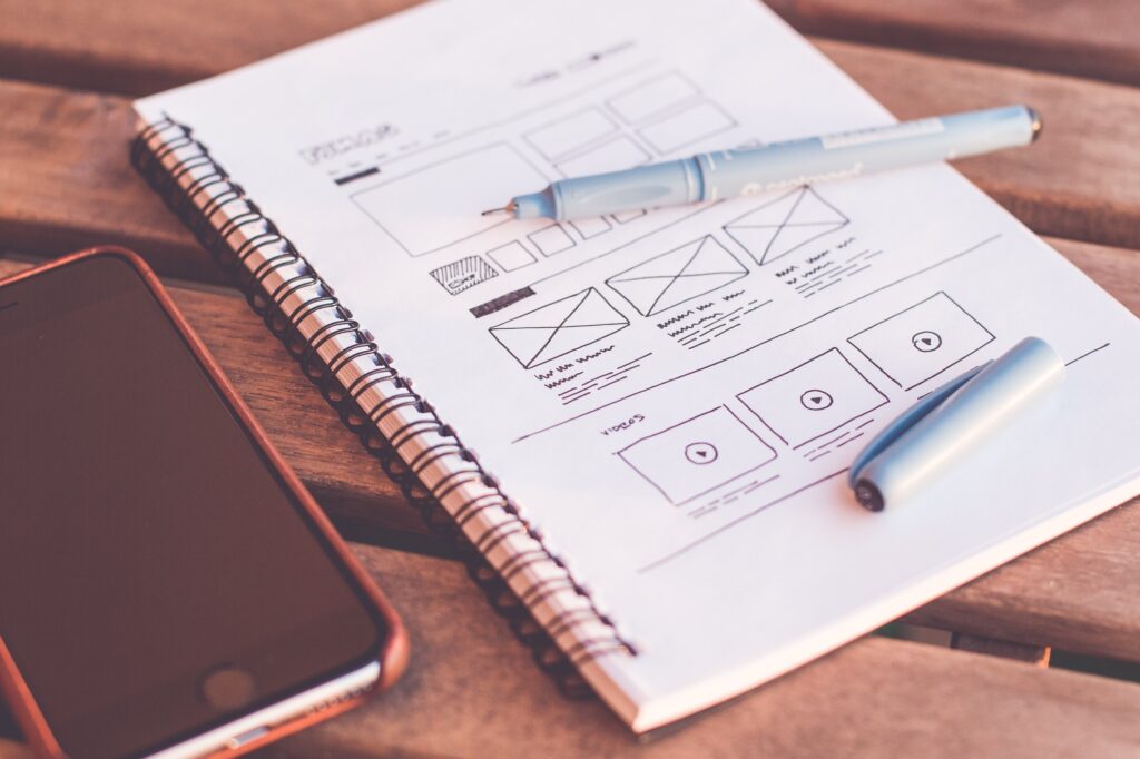 Muistilehtiö muotoilulla