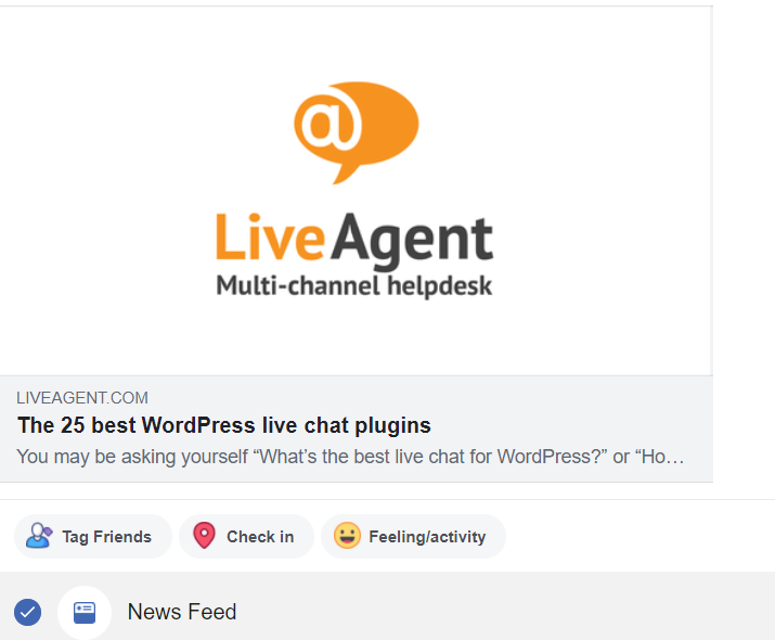 Sosiaalisen merkinnän esimerkki