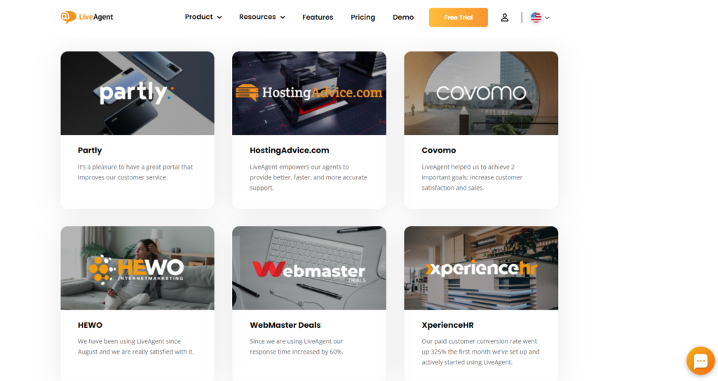 LiveAgent - todistukset