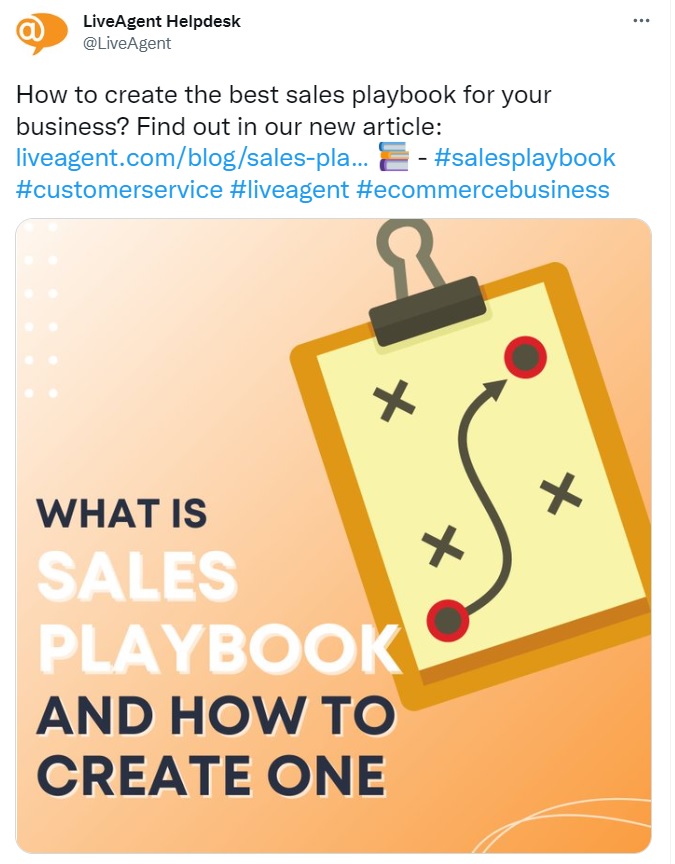 LiveAgentin Twitter-hashtagit