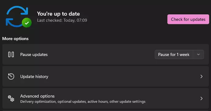 Järjestelmän päivitykset
