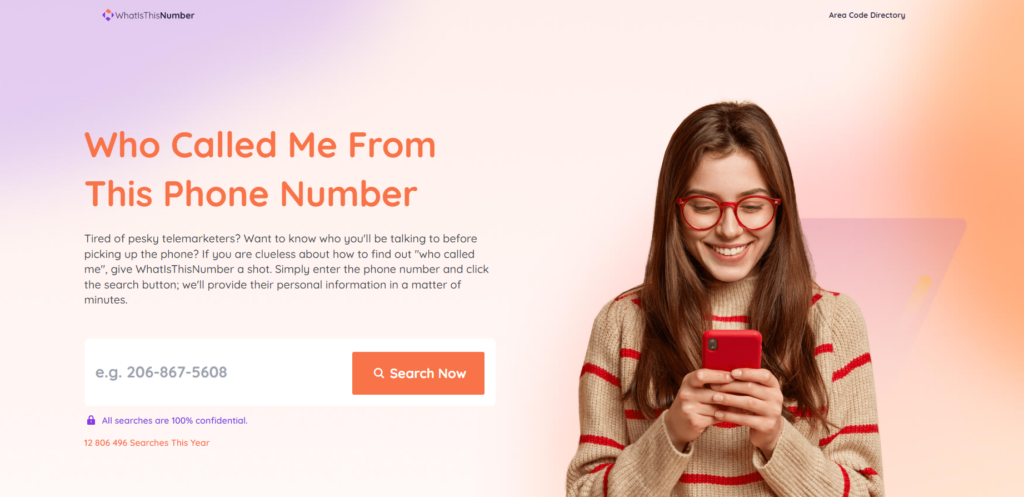 WhatIsThisNumber kotisivu