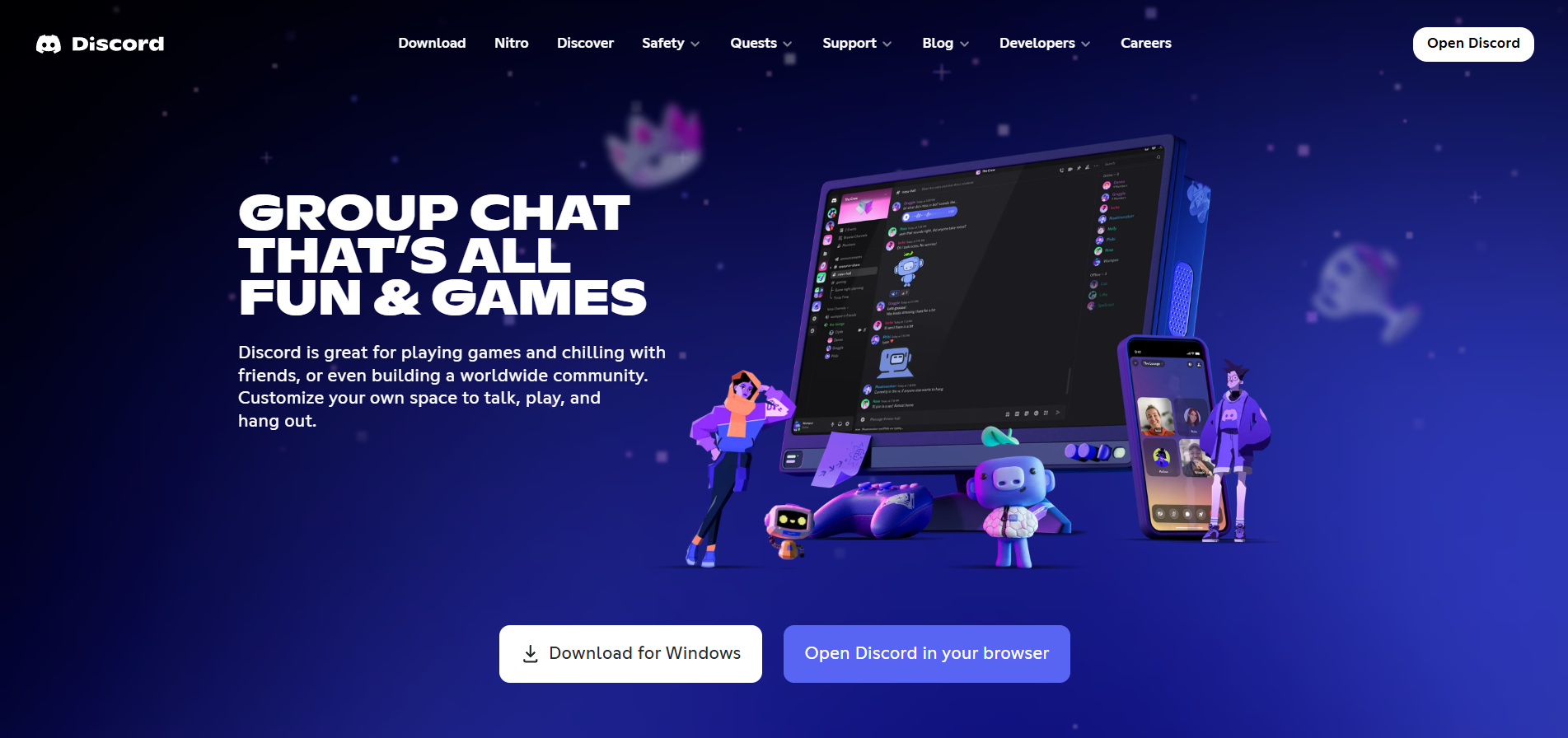 Discord Help Desk -yhteydet