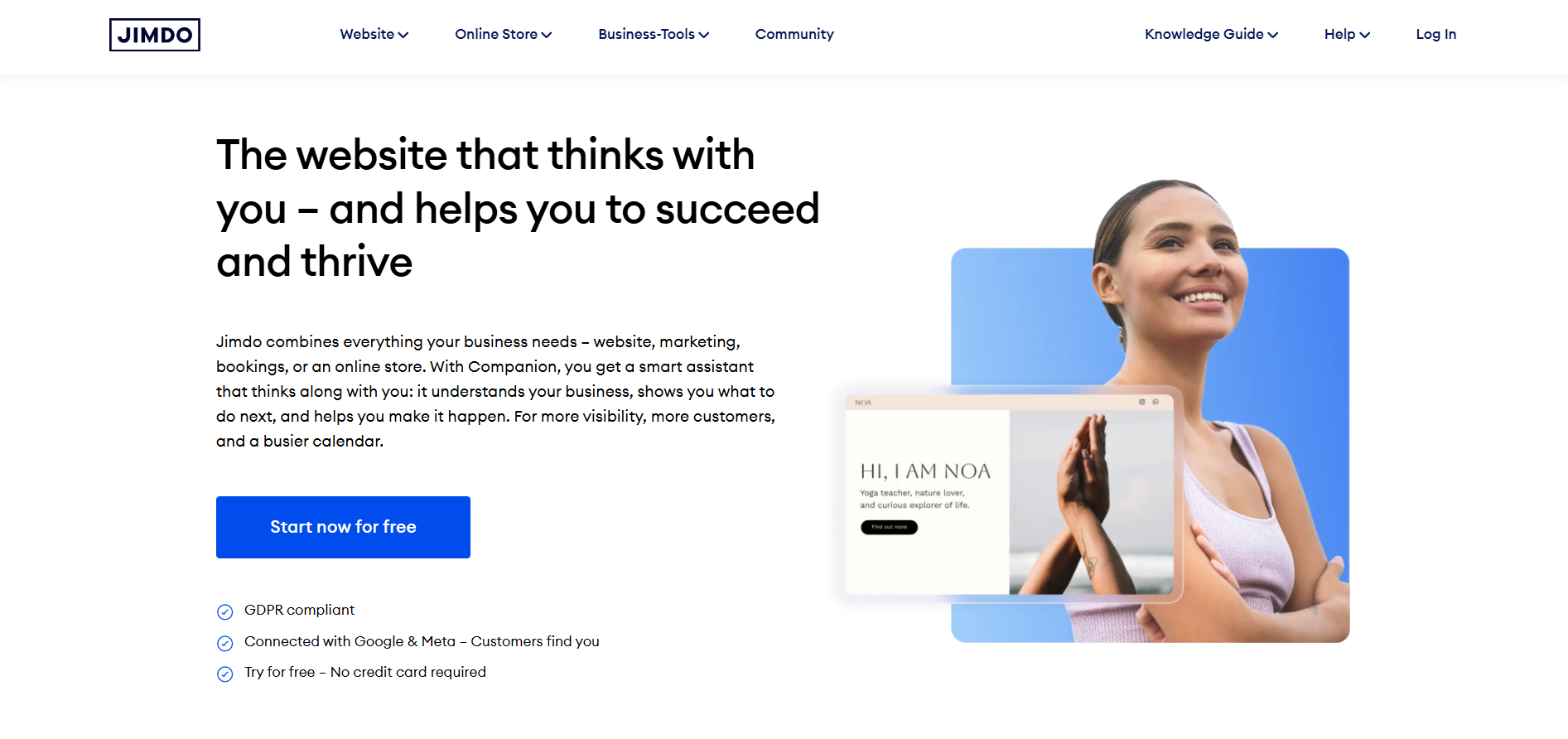 Jimdon Help Desk -yhteystiedot