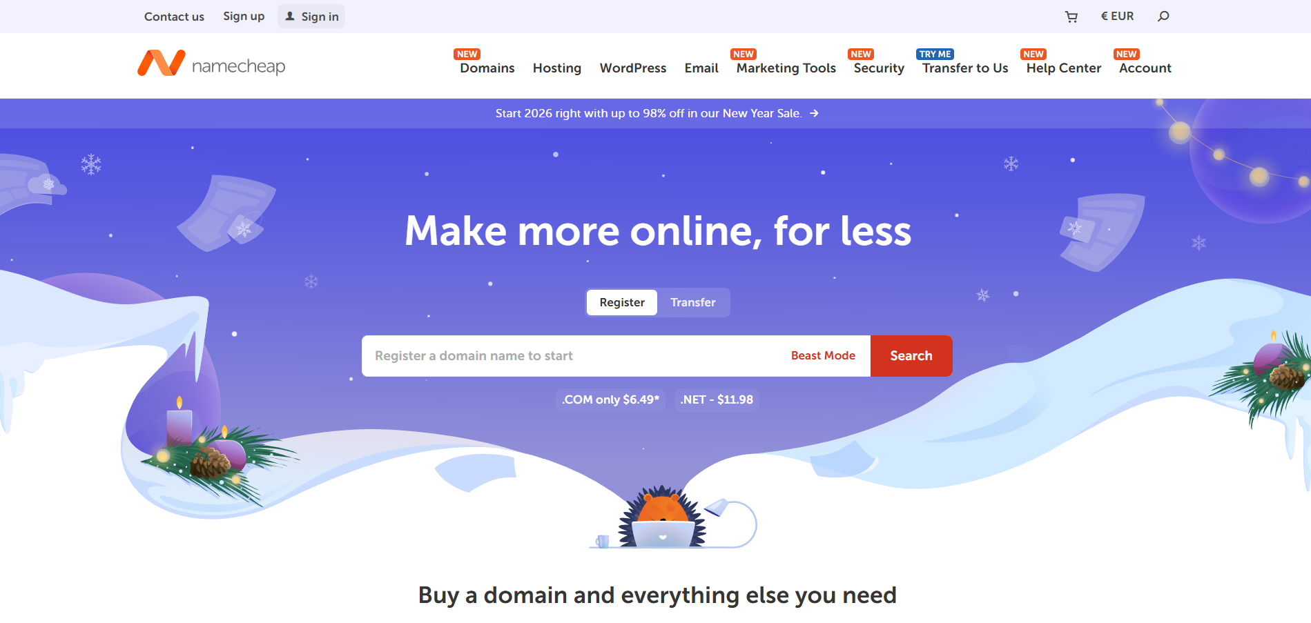 Namecheap Help Desk -yhteystiedot