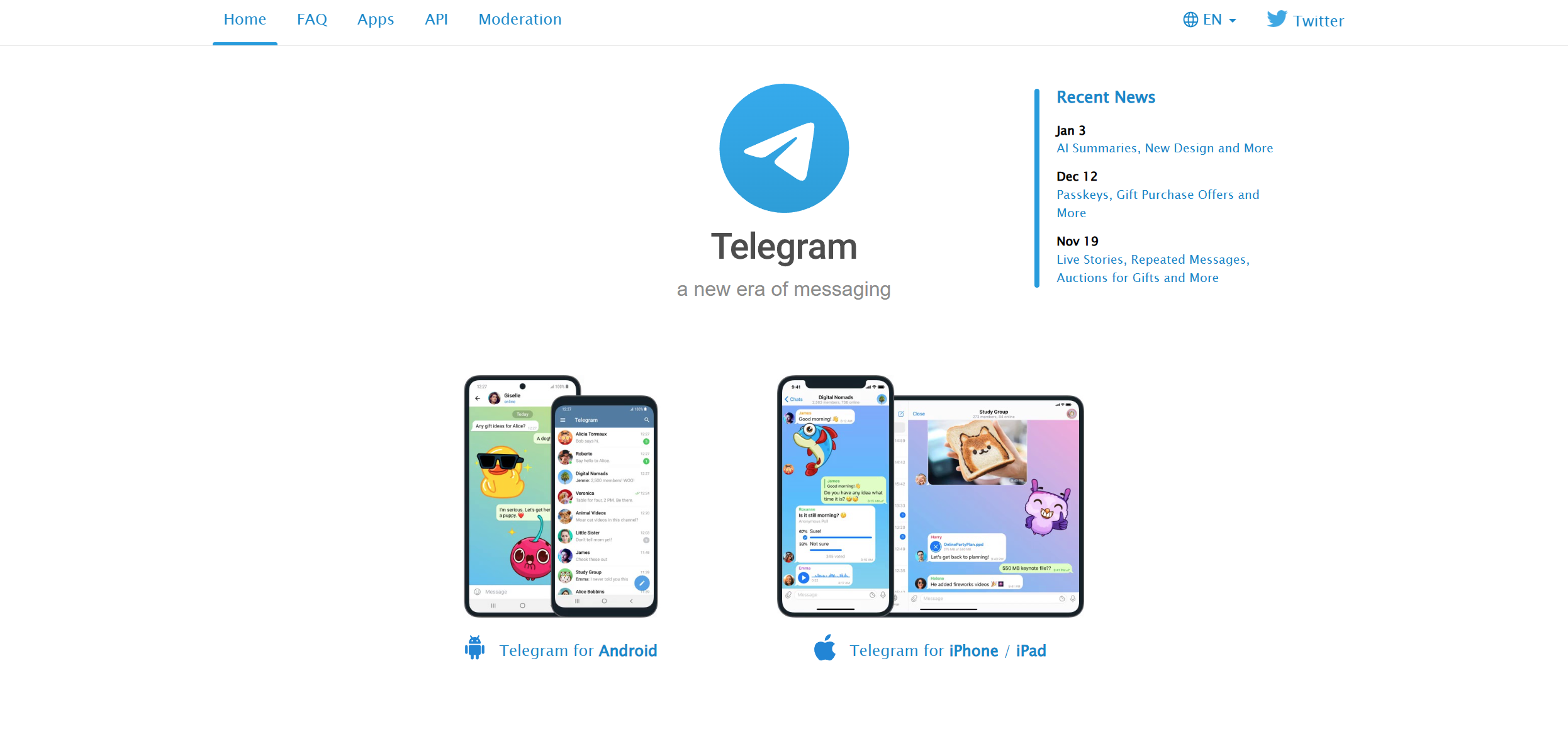Telegram Help Desk Contacts