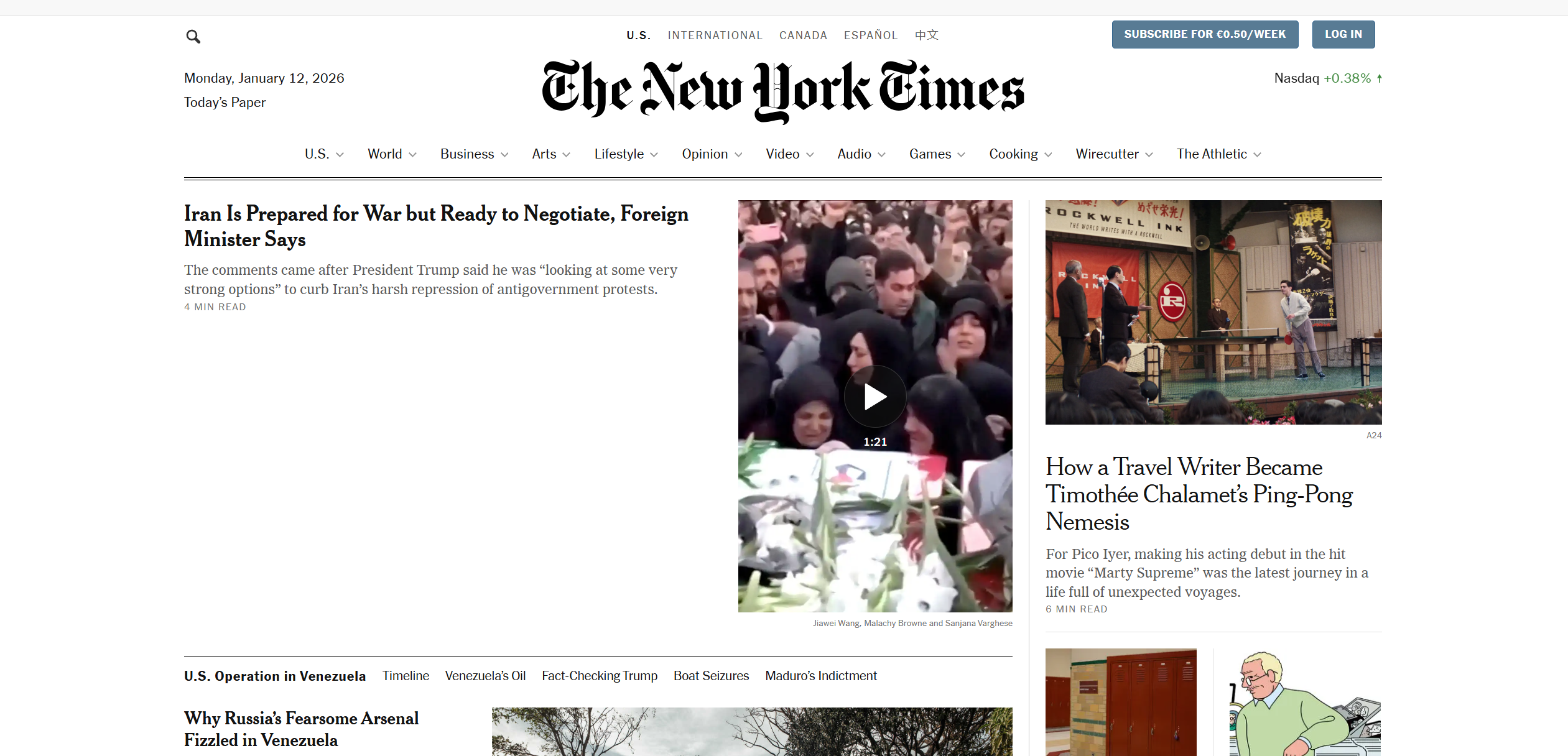 The New York Times -asiakastuen yhteystiedot