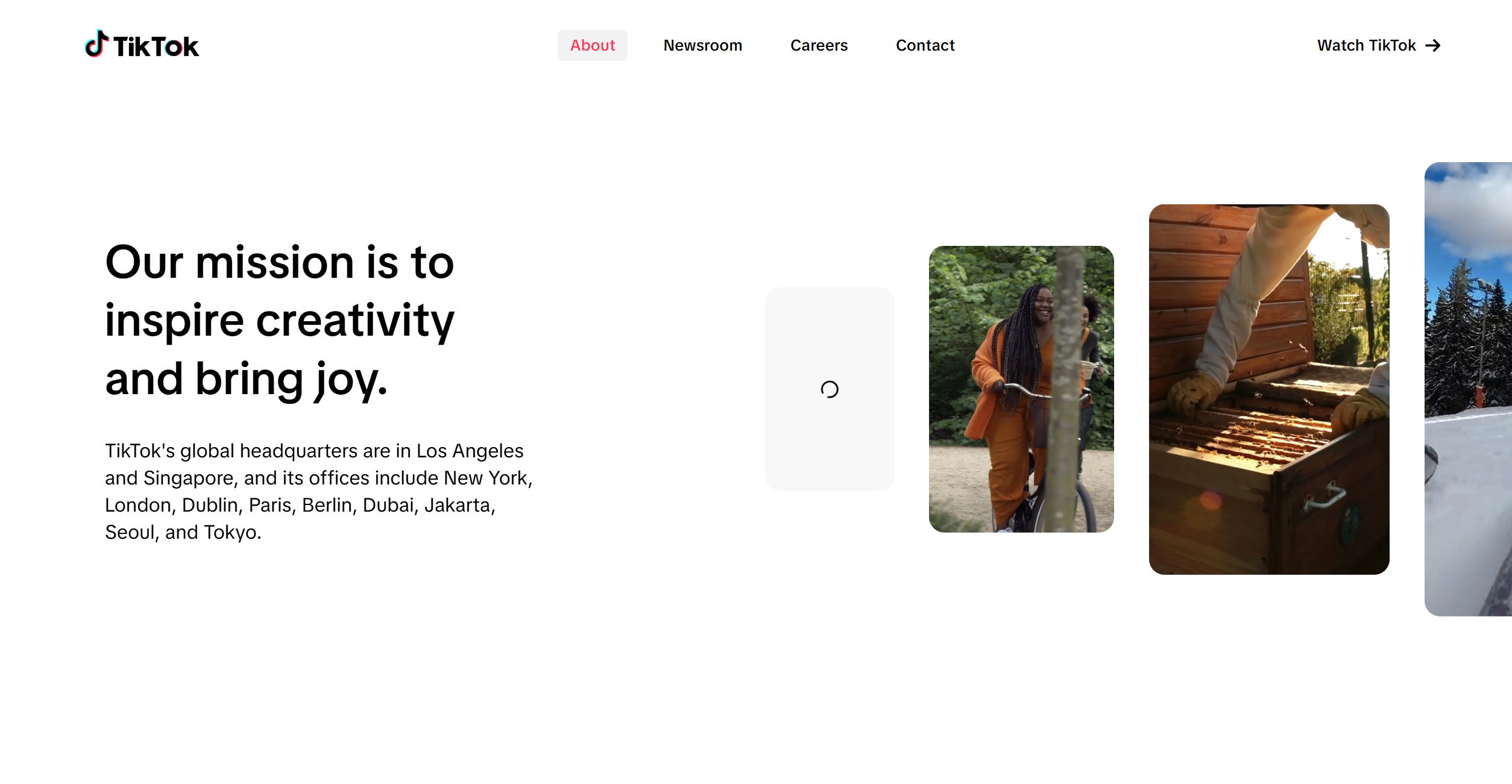 TikTok-apupalvelun yhteystiedot