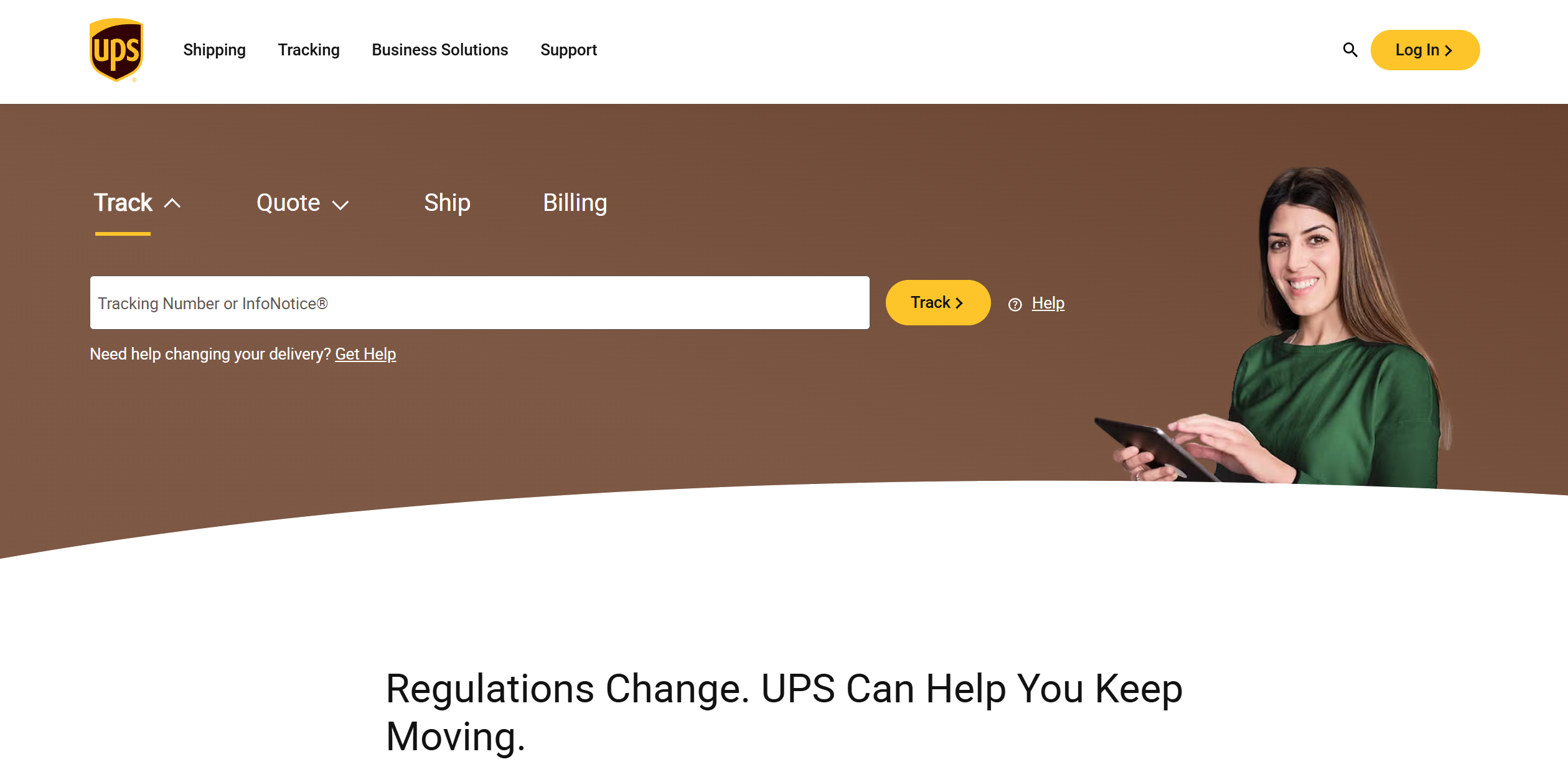 UPS Help Desk Contacts