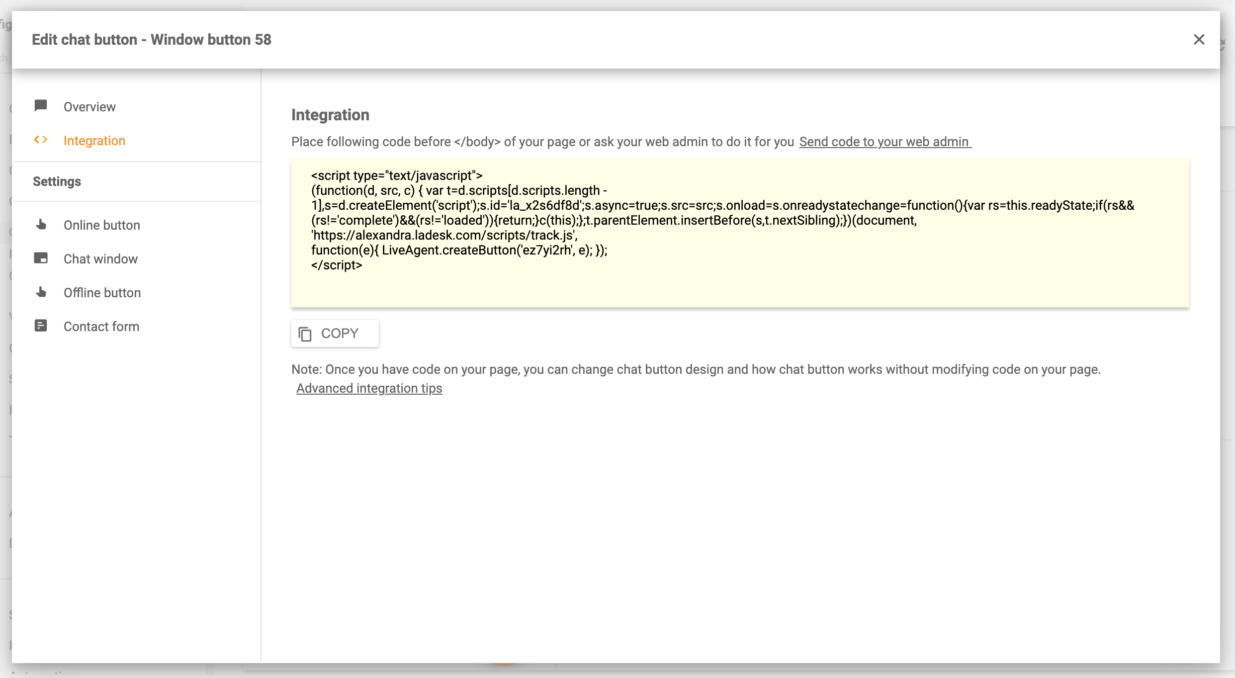 Upota chat verkkosivustolle - LiveAgent