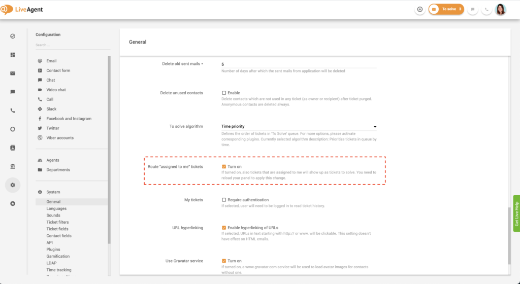 Itse määritä Ratkaise-painikkeen asetukset