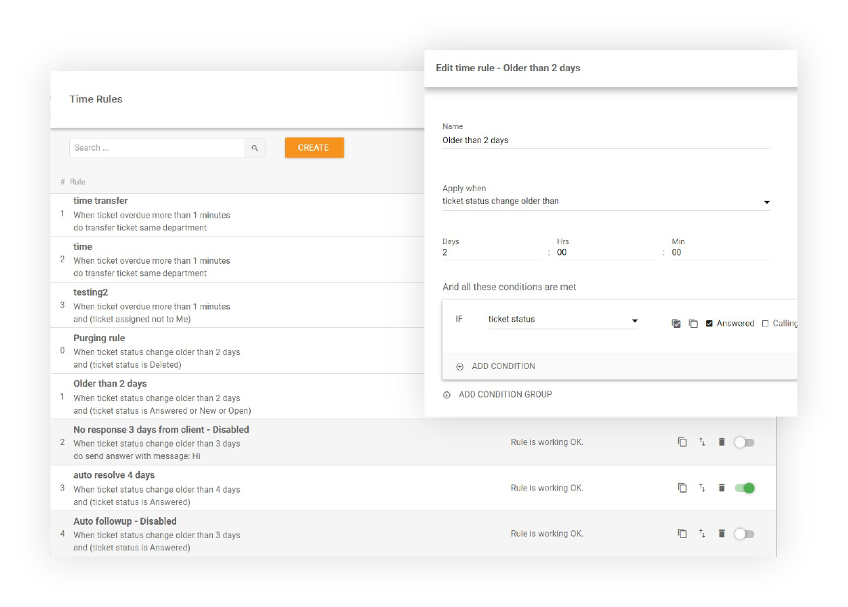 Time-Rules-LiveAgent