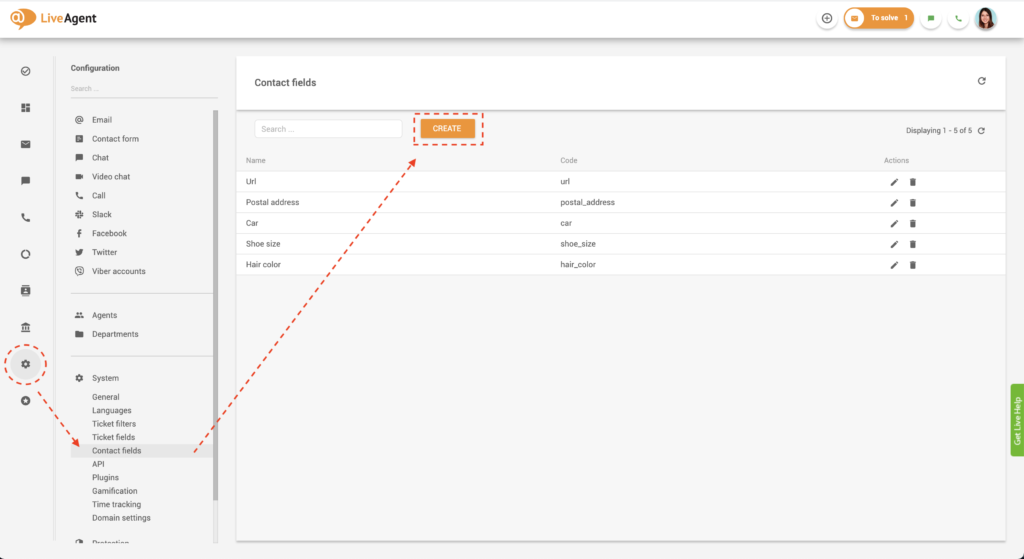 Ainutlaatuisen yhteystietokentän luominen