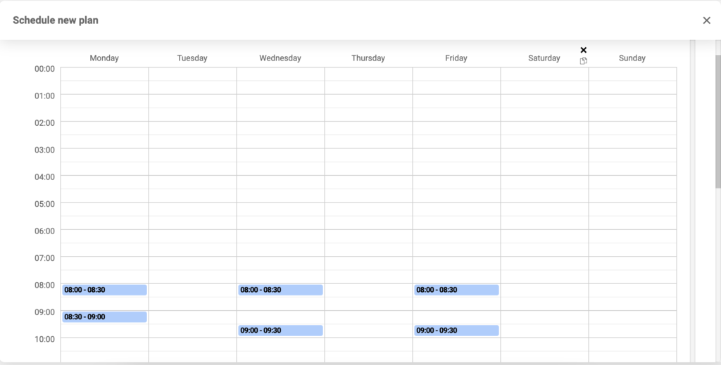 Laitteen ajoituksen määritys