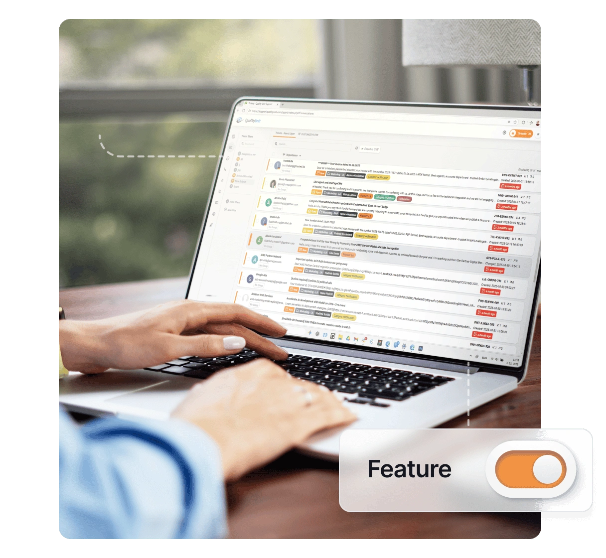 LiveAgent AI-chatbot