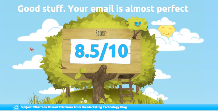 Mail Tester -arviointi