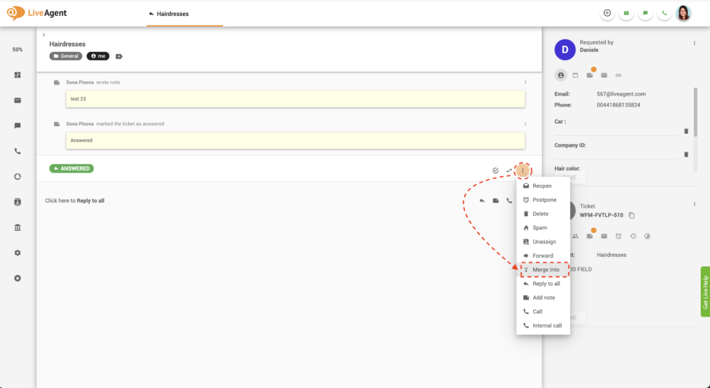 Lipun yhdistämisen ominaisuus