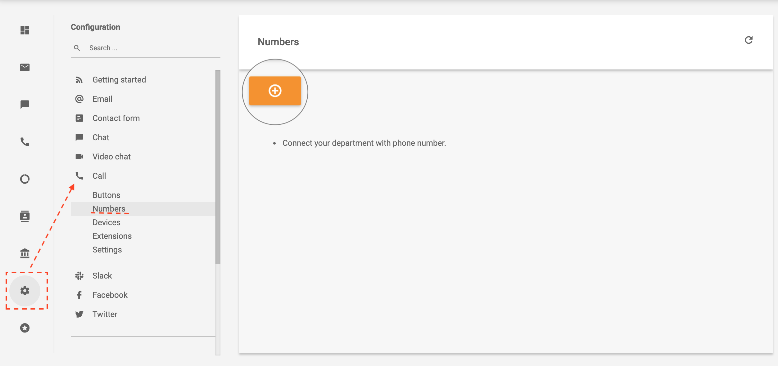 Placetel navigation LiveAgent