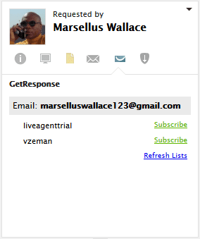 GetResponse LiveAgent-tilaus