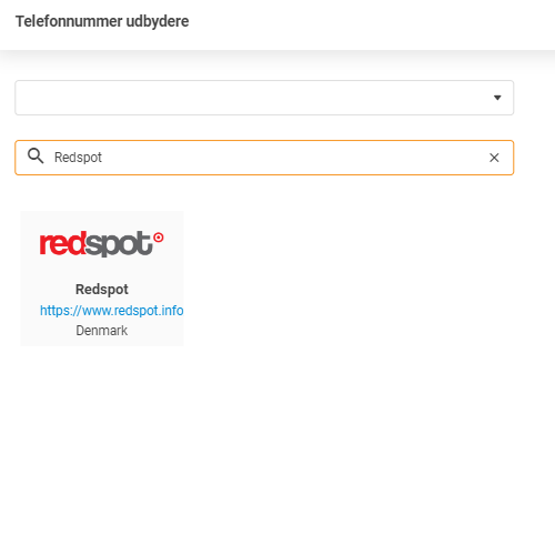 Redspot-palveluntarjoaja