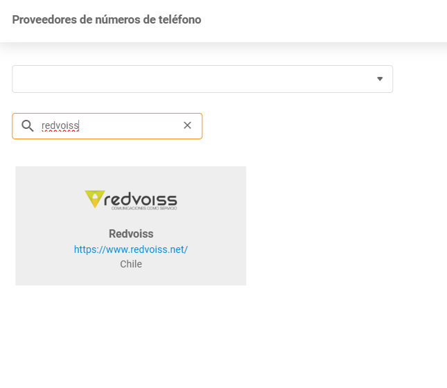Redvoiss provider