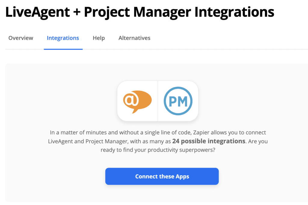 Zapier-integraation asennus