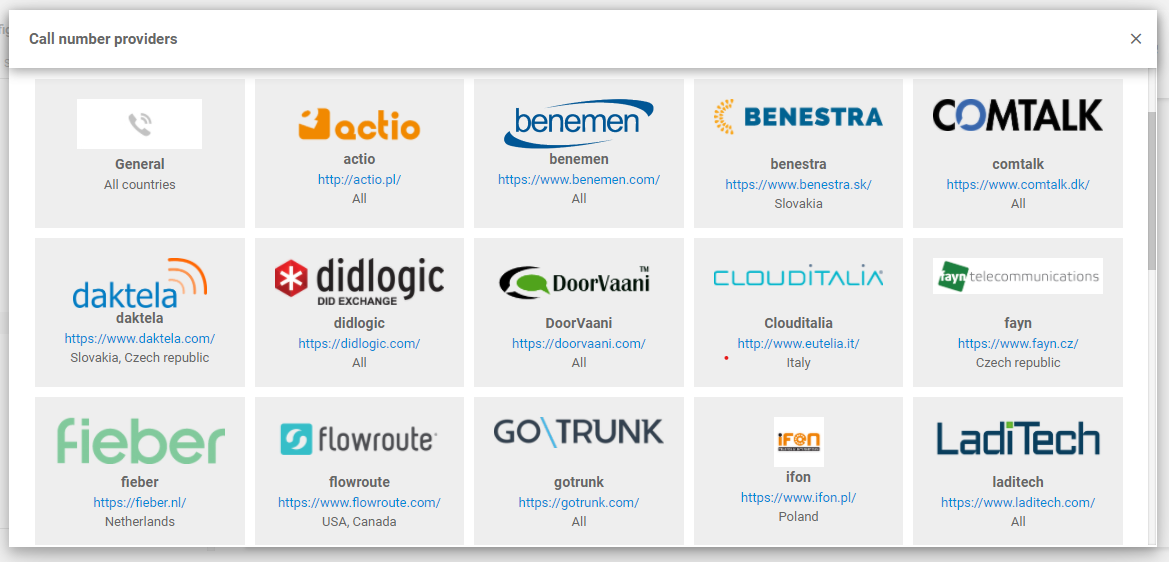 Magenta VoIP-integraatio LiveAgentin kanssa