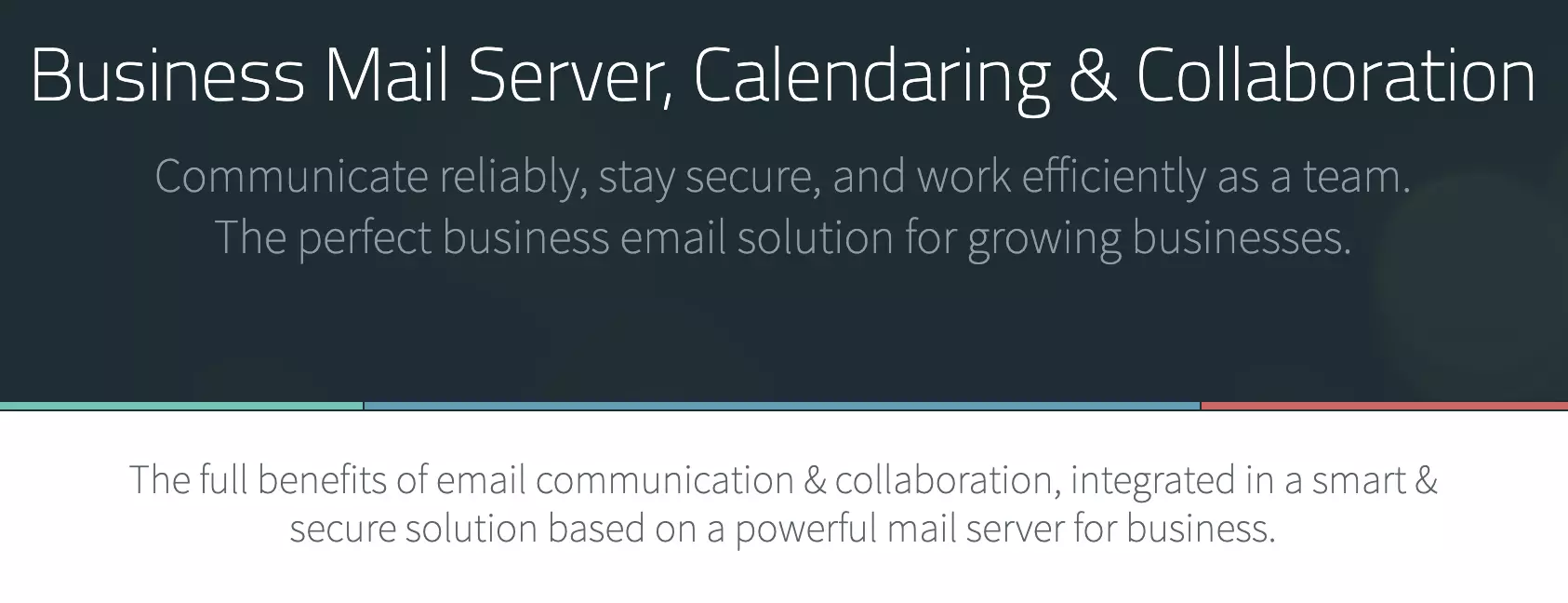 Axigen-verkkosivusto ohjelmistotiedoilla