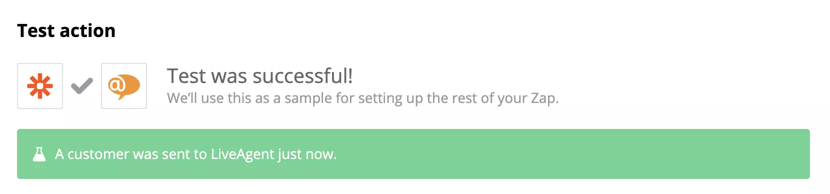 Integraatio on valmis