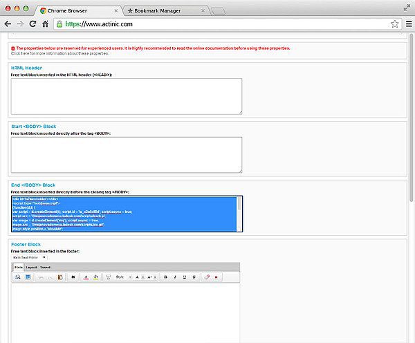 Oxatis LiveAgent -integraation asennus