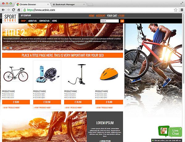 Oxatis LiveAgent livechat -integraatio