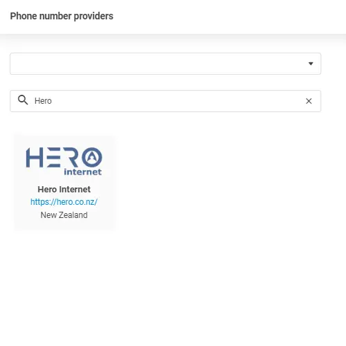 Hero-palveluntarjoaja