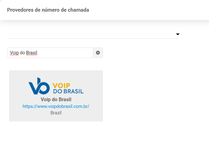 Etsi Voip do Brasil
